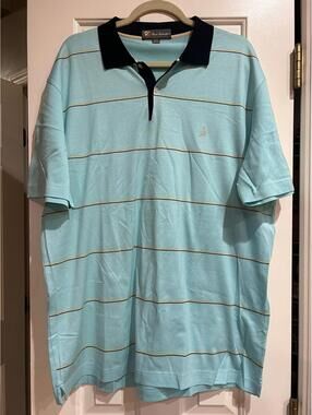 Tonino Lamborghini Polo Shirt Mens XXL Striped